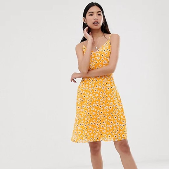 Selected Femme Floral Cami Mini Dress - Picture 3 of 6